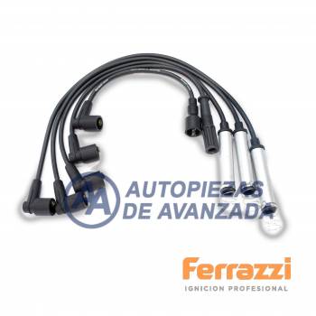 CABLE BUJIA FERRAZZI SILICONA SUPERIOR CHEVROLET VECTRA 1.6 8V GL 1993 1.6 --- MAGNETI MARELLI CC2002MM