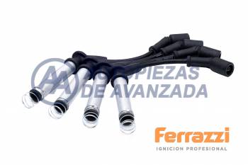 CABLE BUJIA FERRAZZI SILICONA CHEVROLET ONIX/ PRISMA 1.4 8V 2013 --- MAGNETI MARELLI CC4001MM / NGK SCG101