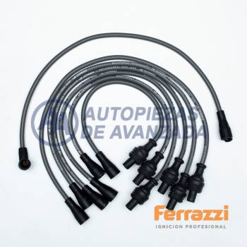 CABLE BUJIA FERRAZZI SILICONA FORD RANGER V8 1980 --- MAGNETI MARELLI CC2054MM