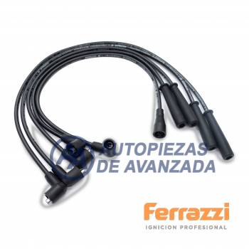 CABLE BUJIA FERRAZZI SILICONA FIAT REGATTA 2000 2.0 1987 - 1989 2ALC --- MAGNETI MARELLI CC2073MM