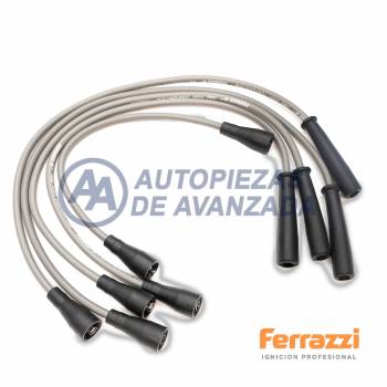 CABLE BUJIA FERRAZZI SILICONA FIAT 1500 / 1600 1.5 / 1.6 63-72 1481-1625