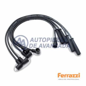 CABLE BUJIA FERRAZZI SILICONA FIAT REGATTA 2000 2.0 1987-1989 / MOTOR 2ALC --- MAGNETI MARELLI CC2073MM