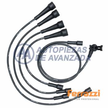 CABLE BUJIA FERRAZZI SILICONA RENAULT LAGUNA 2.0 8V 1995 - 1999 F3R --- MAGNETI MARELLI CC2104MM