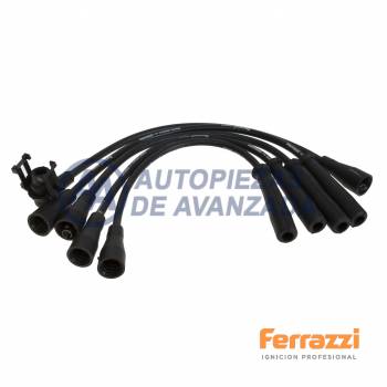 CABLE BUJIA FERRAZZI SILICONA RENAULT TWINGO 1.2 8V - 1994-1997 C3G --- MAGNETI MARELLI CC2092MM / NGK SCR09 / BOSCH F00099C559