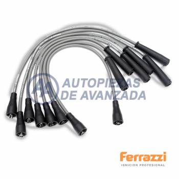 CABLE BUJIA FERRAZZI SILICONA RENAULT IKA 6 CILINDROS CONTINENTAL