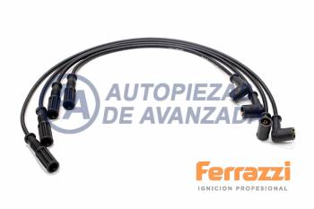 CABLE BUJIA FERRAZZI SILICONA CITROEN XANTIA / ZX 2.0 8V 1991 - 1998 / 1993 - 1999 XU10 J2 --- MAGNETI MARELLI CC2122MM / NGK SCP02 / BOSCH F00099C527