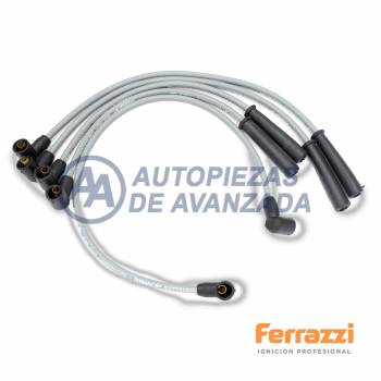 CABLE BUJIA FERRAZZI SILICONA LADA NIVA --- MAGNETI MARELLI CC2137MM / NGK SCL01