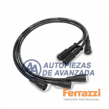 CABLE BUJIA FERRAZZI SILICONA DAIHATSU 55 W-C 0.5 76-86 AB10 2 CILINDROS