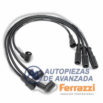 CABLE BUJIA FERRAZZI SILICONA DAIHATSU CHARADE 0.8 77-83 CB-20 3 CILINDROS