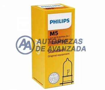 LAMPARA HALOGENA PHILIPS STANDARD M5 12153 ES 12V 35/35W P15D-25-1 STD (PRECIO CAJA UNIDAD) --- OEM 35185960