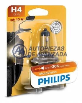 LAMPARA HALOGENA PHILIPS MOTOVISION H4 12342 MV 12V 60/55W P43T-38 MOTOVISION --- OEM 37536730