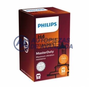 LAMPARA HALOGENA PHILIPS STANDARD H4 13342 MD 24V 75/70W P43T-38 (PRECIO CAJA UNIDAD) --- OEM 82579760