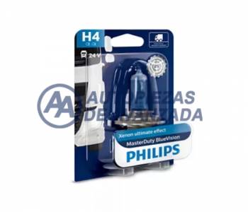 LAMPARA HALOGENA PHILIPS BLUEVISION H4 13342 MDBV 24V 75/70W P43T BLUEVISION (PRECIO BLISTER UNIDAD) --- OEM 53281430