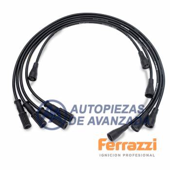 CABLE BUJIA FERRAZZI SILICONA MITSUBISHI LANCER 1.6 GSR 79-83 4G32