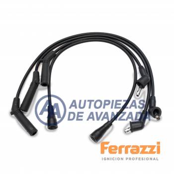 CABLE BUJIA FERRAZZI SILICONA SUBARU JUSTI 1.2 9V J12 4WD 1990 - 1995 J12 --- MAGNETI MARELLI CC2189MM