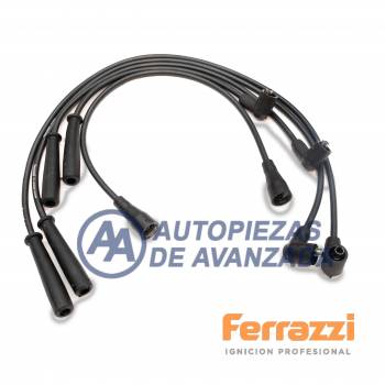 CABLE BUJIA FERRAZZI SILICONA SUBARU COUPE 1.3 / 1.6 / 1.8 80-81 EA61 / 71 / 82