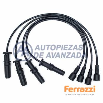 CABLE BUJIA FERRAZZI SILICONA SUBARU LEGACY 2.0 / 2.2 1990 - 1994 EJ20 / 22 EMPI --- MAGNETI MARELLI CC2192MM