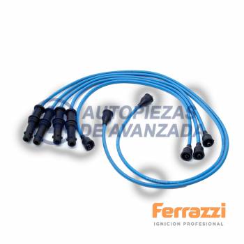 CABLE BUJIA FERRAZZI SILICONA SUBARU LEGACY 1.6 / 1.8 90> EJ18A CON DISTRIBUIDOR --- MAGNETI MARELLI CC2195MM