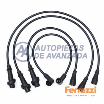 CABLE BUJIA FERRAZZI SILICONA SUZUKI SWIFT 1.0 GL 95-00 G10A 3 CILINDROS