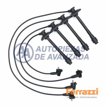 CABLE BUJIA FERRAZZI SILICONA TOYOTA CAMRY 2.2 16V 90-97 5S-FE CABLE 5MM