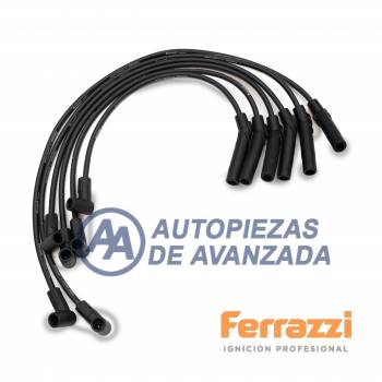 CABLE BUJIA FERRAZZI SILICONA CHRYSLER CARAVAN 3.3 V6 1993 - 1996 --- MAGNETI MARELLI CC2216MM