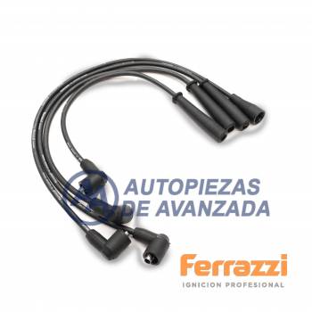 CABLE BUJIA FERRAZZI SILICONA KIA ASIA TOWNER 0.8 1993-1997 --- MAGNETI MARELLI CC2243MM / NGK SCA01