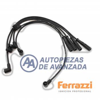 CABLE BUJIA FERRAZZI SILICONA NISSAN D21 2.4 (PICK UP) 95> KA24E CON DISTRIBUIDOR