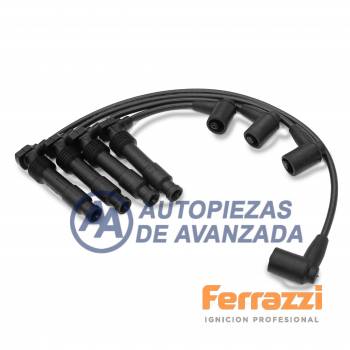 CABLE BUJIA FERRAZZI SILICONA DAEWOO LEGANZA 2.0 SX / CDX 1997> X20 SED --- MAGNETI MARELLI CC2266MM