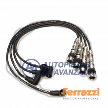 CABLE BUJIA FERRAZZI SILICONA SEAT CORDOBA 1.4 8V MPI 2000-2003 ANW (60CV) --- MAGNETI MARELLI CC2286MM