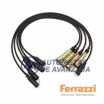 CABLE BUJIA FERRAZZI SILICONA VOLVO 240 /242 2.0 / 2.1 / 2.1 TURBO / 2.3 75-87 B