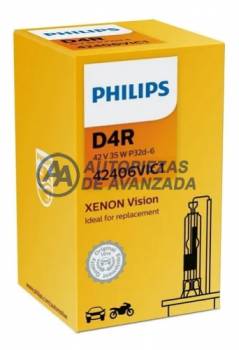 LAMPARA XENON PHILIPS D4R 42406 VI 42V 35W P32D-6 (PRECIO CAJA UNIDAD) --- OEM 36487333