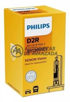 LAMPARA XENON PHILIPS D2R 85126 VI 85V 35W P32D-3 (PRECIO CAJA UNIDAD) --- OEM 36479833