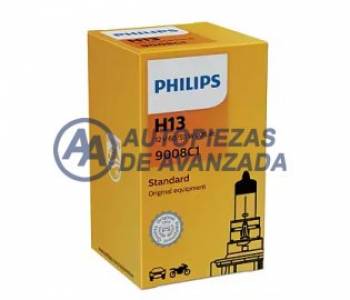 LAMPARA HALOGENA PHILIPS STANDARD H13 9008 12V 60/55W P26 4T (PRECIO POR UNIDAD / CAJA UNIDAD) --- OEM 87798730