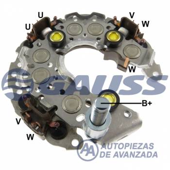 PLACA DENSO GAUSS GM S10 2.5 SIDI ECOTEC 2015-> FIAT 500 1.4 MULTIAIR DODGE JOURNEY 3.6 V6 2014 --- DENSO 0215806110 ALT DENSO TN421000-0770 P04801624AD TN104210-1902 TN104210-1750 P56029582AB GM 13592810 NOSSO PRN806110