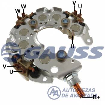 PLACA RECTIFICADORA GAUSS