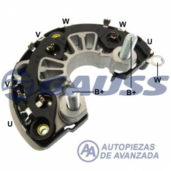 PLACA BOSCH GAUSS FIAT DUCATO CARGO COMBINATO MAXI CARGO MINIBUS. MULTI 2.3 2012> IVECO CITYCLASS 2005>2007 SCUDATO 2005>2011 --- BOSCH F00M133401 / NOSSO PRB 133401