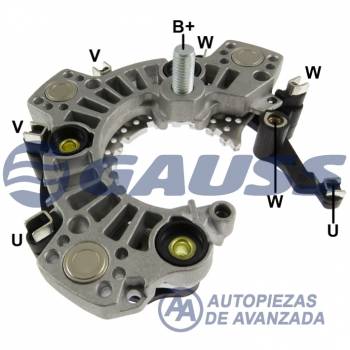 PLACA BOSCH GAUSS MERCEDES BENZ B200 SPRINTER GLA180M 1.6 GLA200M 1.6 GLA250M 2.0 AUDI Q5 1.8/2.0 TFSI --- MERCEDES A0009060022 A0009061903 A00090619030080 BOSCH 0125711030 0986082160