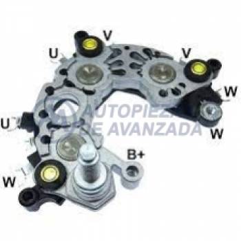 PLACA BOSCH GAUSS GM PRISMA E ONIX 1.0/1.4 C/ MOTOR ECO AUTOMATICO E MANUAL COBALT 1.8 LTZ 2017> S10 2.5 FEEX 2017> - - CODIGO ALTERNATOR BOSCH FE00BLO7T1 GM 52076121