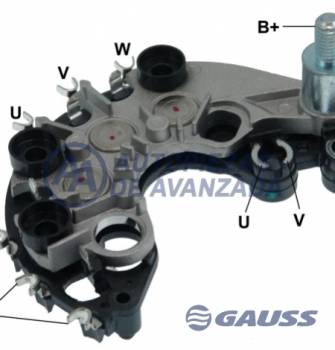 PLACA VALEO GAUSS VW GOL POLO FOX 1.0 Y 1.6C/ AC S/DH 03-> GOLF 1.6 C/AC S/DH 99-> --- VALEO 593483 WAI/TRANSPO MER536 NOSSO PRV593483