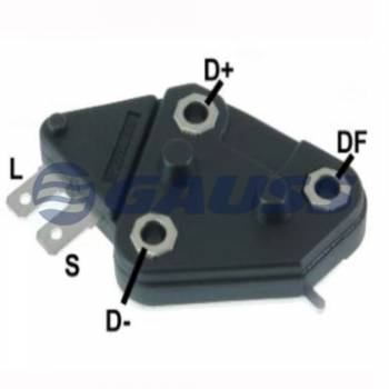REGULADOR DELCO GAUSS GM CAMIONES 12170 14190 15190 16220 CON MOTOR CATERPILLAR 35 45 55 CHALLENGER JOHN DEERE CHT2500B Y CHW2500B CON MOTOR SCANIA CUMMINS SERIE C Y K CUMMINS CON MOTOR DELANTERO 6CTAA --- DELCO 1116439 NOSSO RND648534