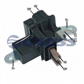 REGULADOR BOSCH GAUSS DODGE RAM PICKUPS 5.9L L6 (DIESEL) 2006-08 DODGE RAM PICK-UPS 5.7L V8 2003-2006 --- BOSCH F00M145264
