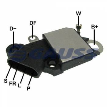 REGULADOR DELCO GAUSS CATERPILLAR TRACTOR 924H 938H NEW HOLLAND TRACTOR - W160 W170 CASE 621 721 --- DELCO 61008308 10521828 10526698 10514476 / NOSSO RND514476 - ALT DELCO 8600016 8600017 8600020 8600154 8600360 8600504