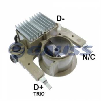 REGULADOR MITSUBISHI GAUSS CITROEN XANTIA 1.9 1996->1998 PEUGEOT 205 1.6 1983->1990 405 1.6 1987->1992 FORD ESCORT ORION FIESTA --- MITSUBISHI A866X23200 AS-POLAND ARE5012 TRANSPO IM232 NOSSO RNMI023200