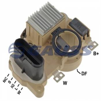 REGULADOR MITSUBISHI GAUSS SCANIA SERIE 4 - - NOSSO RNMITA8191 / MITSUBISHI A866X57672 TRANSPO IM688 ALTERNADOR MITSUBISHI A004TA8391 A004TA8591 A004TA8691