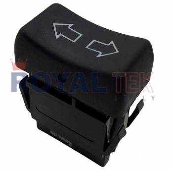 TECLA ALZACRISTALES ROYALTEK RENAULT 9 / 12 / 19 -- SIMPLE - RETROILUMINACION COLOR AZUL --- OEM 7700705925