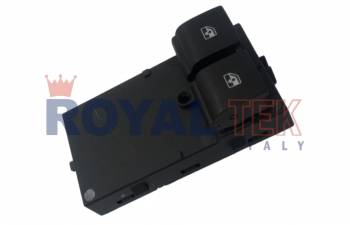 TECLA ALZACRISTALES ROYALTEK DOBLE CHEVROLET ONIX SPIN AGILE COBAL 6 TERMINALES  - SIN RETROILUMINACION --- OEM 95188247