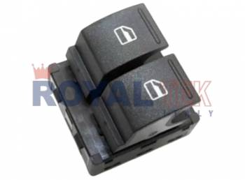 TECLA ALZACRISTALES ROYALTEK DOBLE VOLKSWAGEN UP - 8 PINES --- OEM 1SB9598579B9