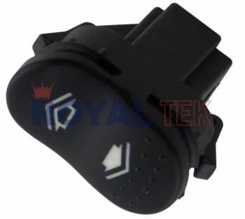 TECLA ALZACRISTALES ROYALTEK SIMPLE FORD FOCUS (2000 / 2009) LEVANTA VIDRIO ONE TOCH / 4 PINES --- OEM 98AB14529DC