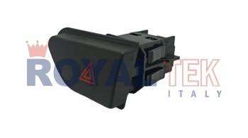 TECLA BALIZA ROYALTEK RENAULT DUSTER / CAPTUR / OROCH -- FICHA 5 PINES --- OEM 252907372R