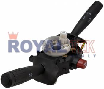 CONMUTADOR COMPLETO ROYALTEK FIAT UNO FIRE 2009 -- CON BALIZA OVALADA LAVA LUNETA --- OEM 100185374 100190784